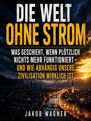 cover image of Die Welt ohne Strom